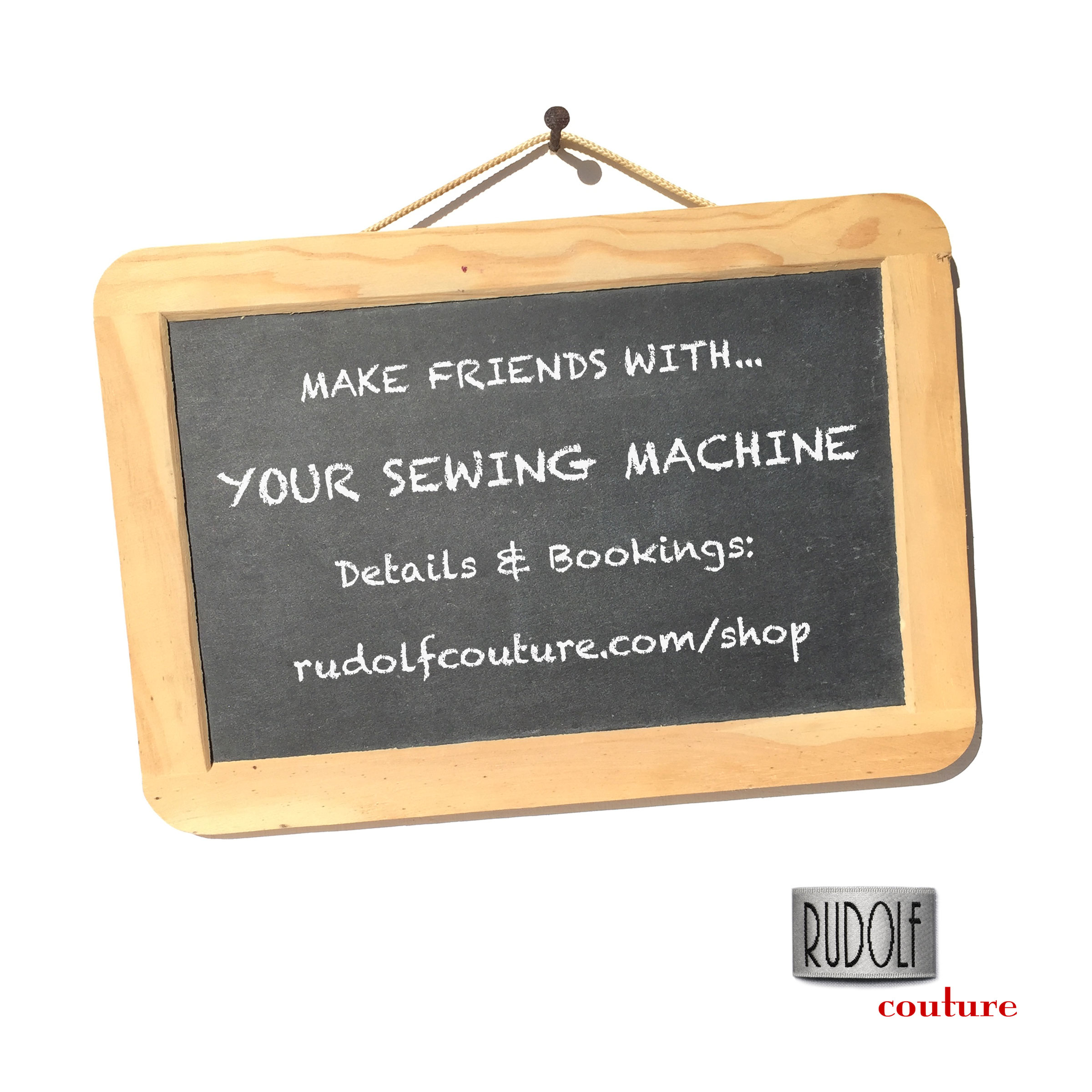 WS-001 | Make Friends With... Your Sewing Machine | 01 July 2023